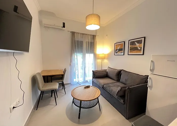 דירה Loutraki's Seaside Serenity, 2 Bdrm